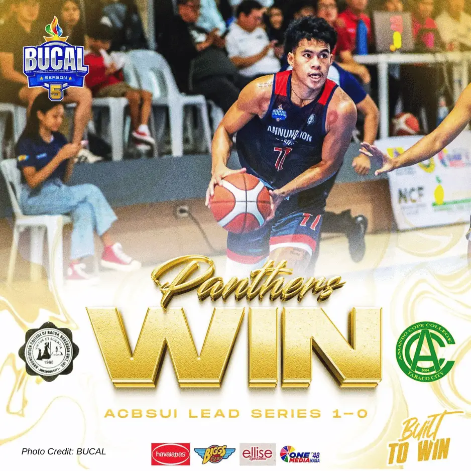 Panthers leads BUCAL series 1-0